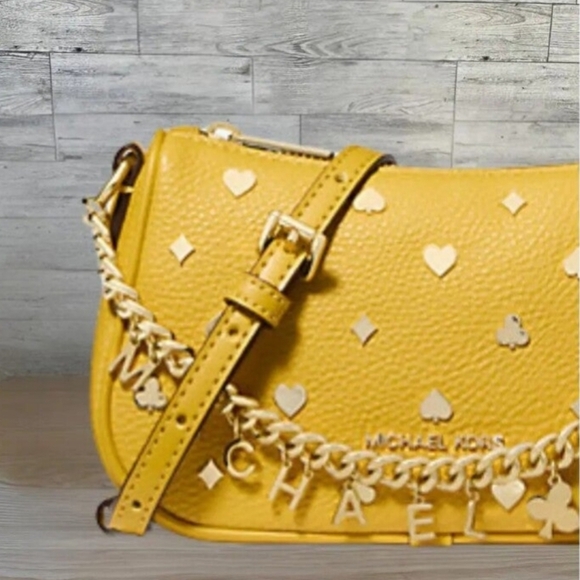 Michael Kors Carmela Small Embellished Crossbody Bag - Picture 2 of 5